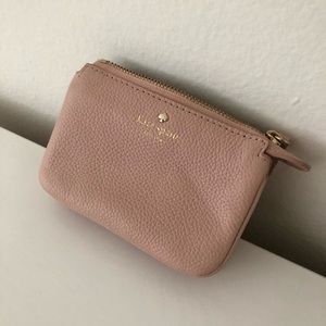 KATE SPADE blush card holder